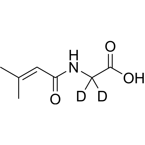 3-Methylcrotonylglycine-d2 1276197-31-9